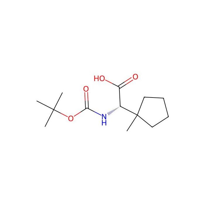(2S)-2-{[(tert-butoxy)carbonyl]amino}-2-(1-methylcyclopentyl)acetic acid - ≥97% CAS No(951789-87-0) by Aladdin Scientific