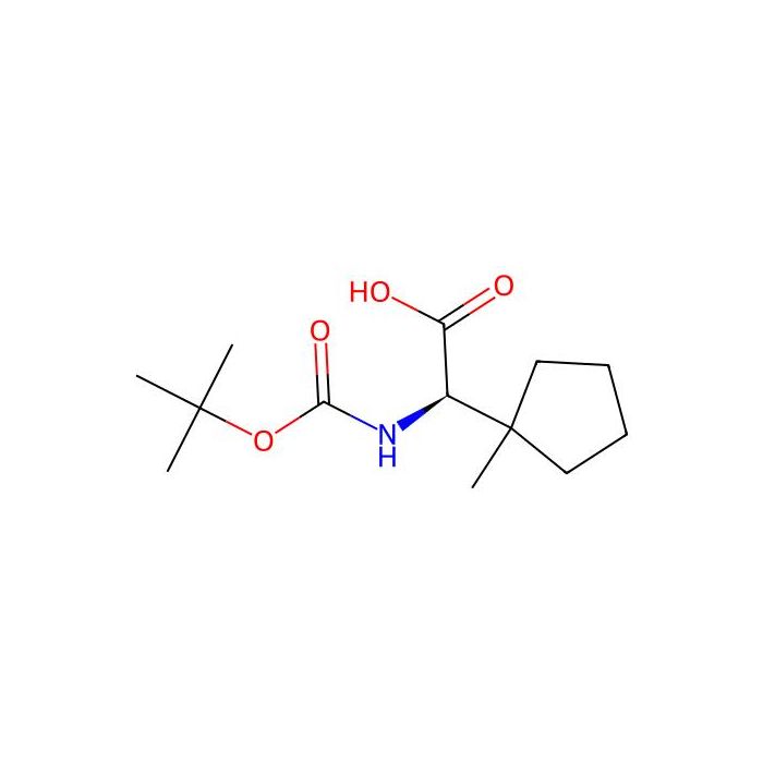 (2R)-2-{[(tert-butoxy)carbonyl]amino}-2-(1-methylcyclopentyl)acetic acid - ≥97% CAS No(2165756-87-4) by Aladdin Scientific