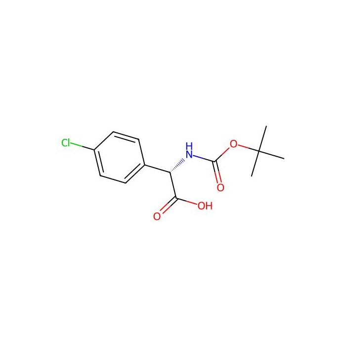 (2S)-2-(tert-butoxycarbonylamino)-2-(4-chlorophenyl)acetic acid - ≥97% CAS No(917027-02-2) by Aladdin Scientific