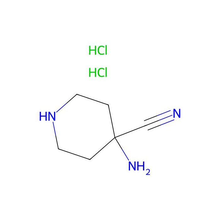 4-aminopiperidine-4-carbonitrile dihydrochloride - ≥97% CAS No(1376041-68-7) by Aladdin Scientific