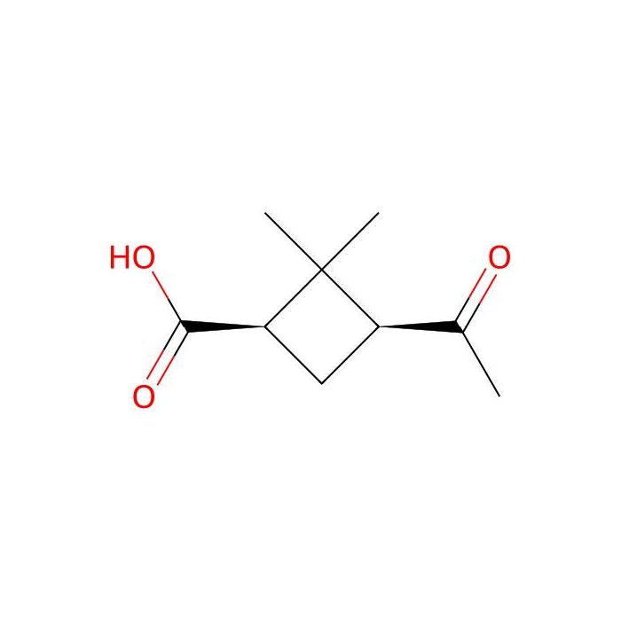 (1R,3S)-3-acetyl-2,2-dimethylcyclobutane-1-carboxylic acid - ≥97% CAS No(22571-78-4) by Aladdin Scientific