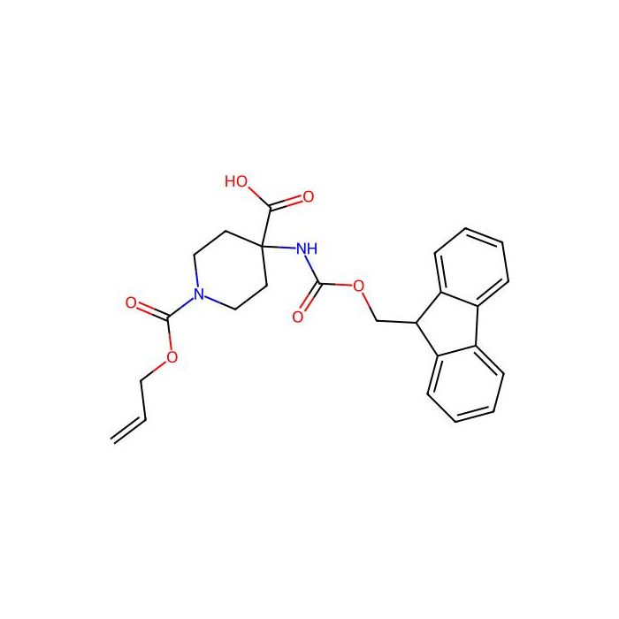 1-allyloxycarbonyl-4-(9H-fluoren-9-ylmethoxycarbonylamino)piperidine-4-carboxylic acid - ≥97% CAS No(914358-24-0) by Aladdin Scientific