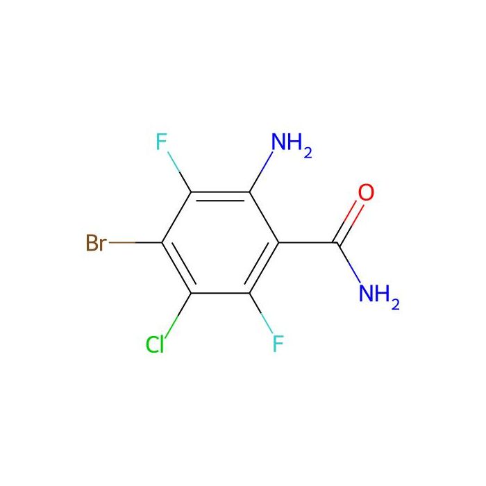 2-amino-4-bromo-5-chloro-3,6-difluoro-benzamide - ≥97% CAS No(2820536-72-7) by Aladdin Scientific