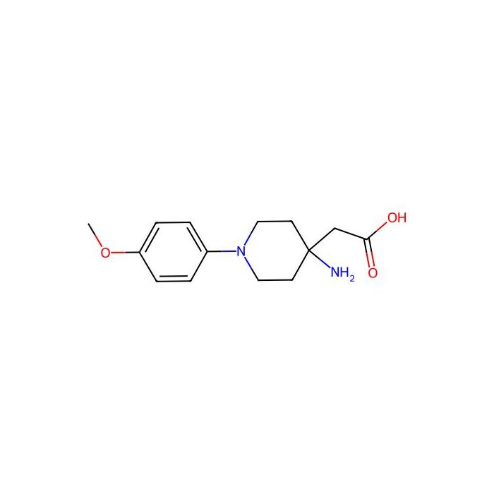 2-[4-amino-1-(4-methoxyphenyl)-4-piperidyl]acetic acid - ≥97% CAS No(1159983-49-9) by Aladdin Scientific