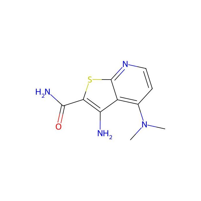 3-amino-4-(dimethylamino)thieno[2,3-b]pyridine-2-carboxamide - ≥97% CAS No(147992-87-8) by Aladdin Scientific