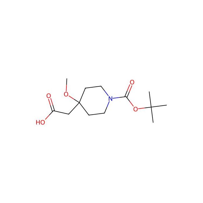 2-(1-tert-butoxycarbonyl-4-methoxy-4-piperidyl)acetic acid - ≥97% CAS No(1780789-65-2) by Aladdin Scientific