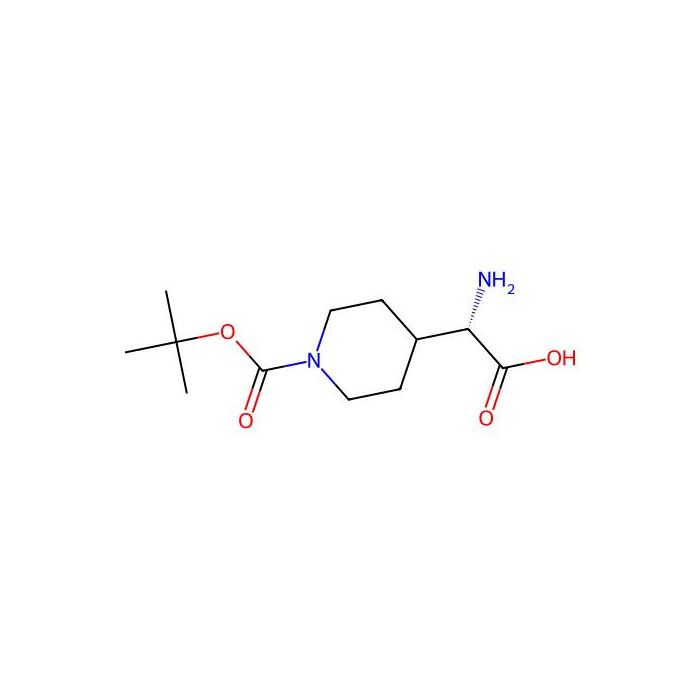 (2S)-2-amino-2-(1-tert-butoxycarbonyl-4-piperidyl)acetic acid - ≥97% CAS No(368866-11-9) by Aladdin Scientific