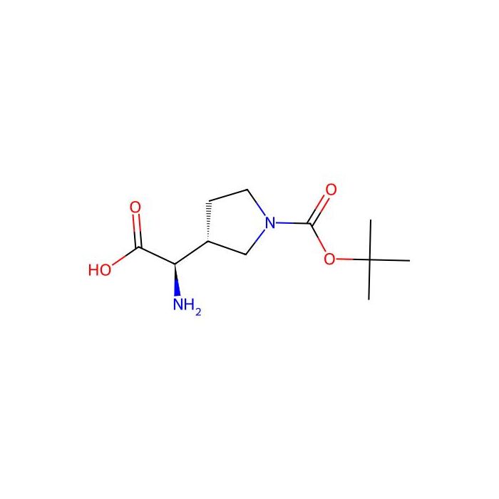 (2R)-2-amino-2-[(3R)-1-tert-butoxycarbonylpyrrolidin-3-yl]acetic acid - ≥97% CAS No(2865073-20-5) by Aladdin Scientific
