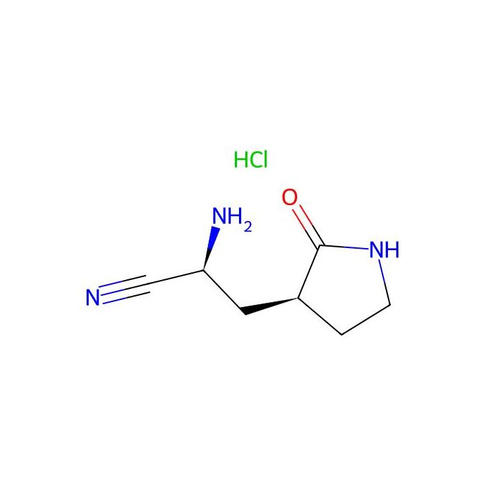 (2S)-2-amino-3-[(3S)-2-oxopyrrolidin-3-yl]propanenitrile;hydrochloride - ≥97% CAS No(2755950-35-5) by Aladdin Scientific