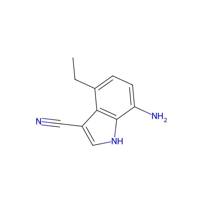 7-amino-4-ethyl-1H-indole-3-carbonitrile - ≥97% CAS No(2684294-30-0) by Aladdin Scientific