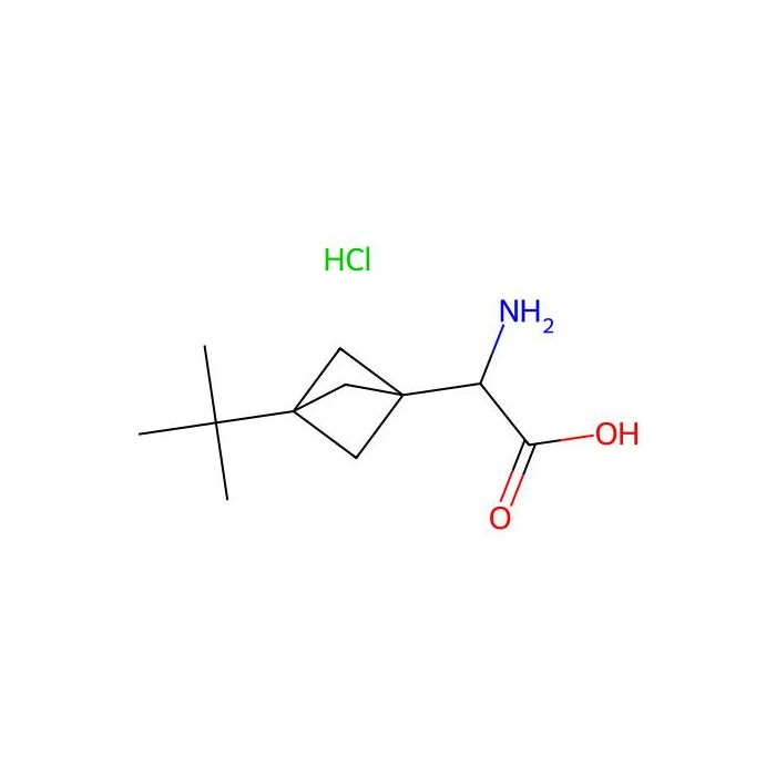 (2S)-2-amino-2-(3-tert-butyl-1-bicyclo[1.1.1]pentanyl)acetic acid;hydrochloride - ≥97% CAS No(944278-22-2) by Aladdin Scientific