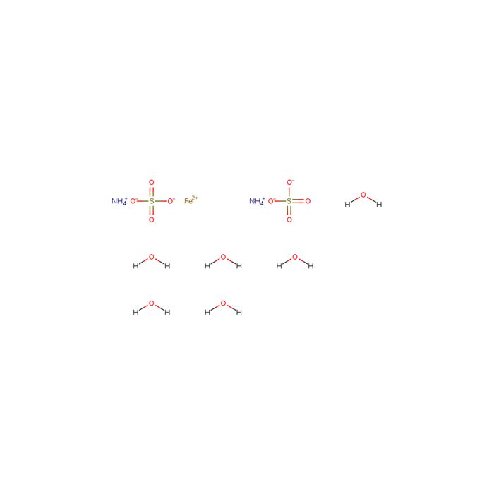 Ammonium iron(Ⅱ) sulfate hexahydrate - ≥98% CAS No(7783-85-9) A684859 by Aladdin Scientific