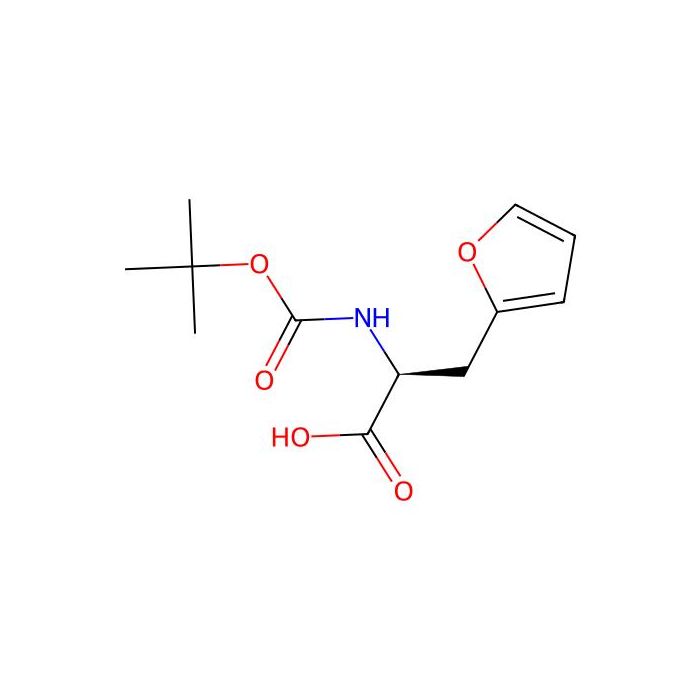 (S)-2-((tert-Butoxycarbonyl)amino)-3-(furan-2-yl)propanoic acid - ≥97% CAS No(145206-40-2) by Aladdin Scientific