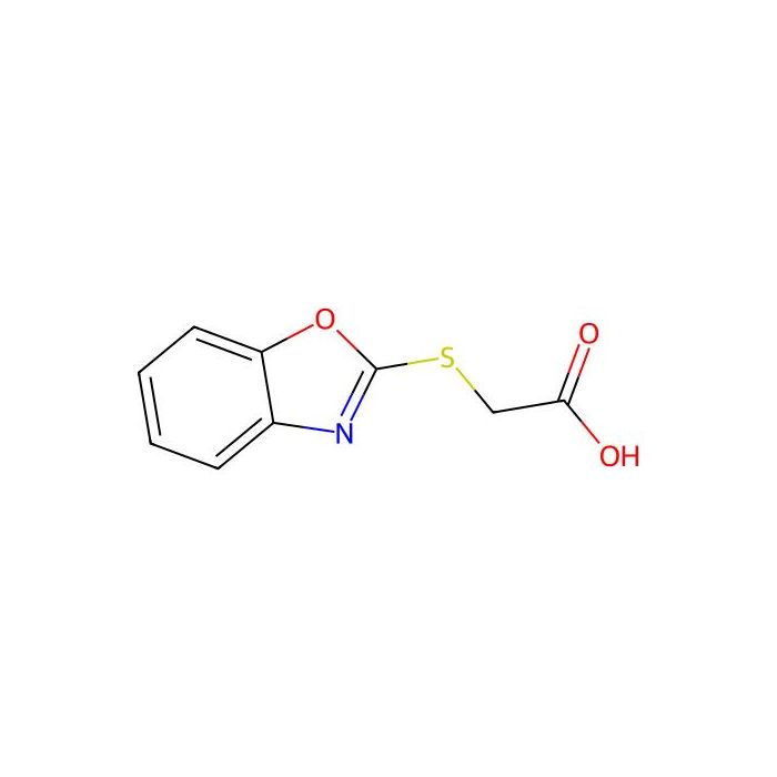 2-(Benzo[d]oxazol-2-ylthio)acetic acid - ≥95% CAS No(58089-32-0) by Aladdin Scientific