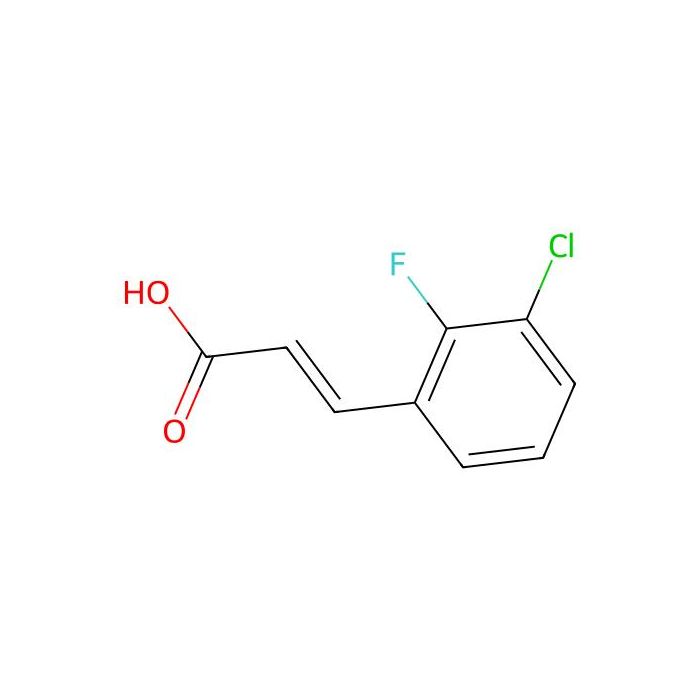 3-(3-Chloro-2-fluorophenyl)acrylic acid - ≥95% CAS No(261762-62-3) by Aladdin Scientific