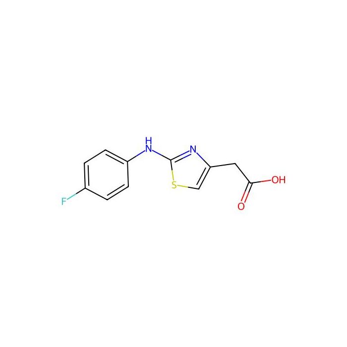 2-{2-[(4-fluorophenyl)amino]-1，3-thiazol-4-yl}acetic acid - ≥90% CAS No(354124-90-6) by Aladdin Scientific