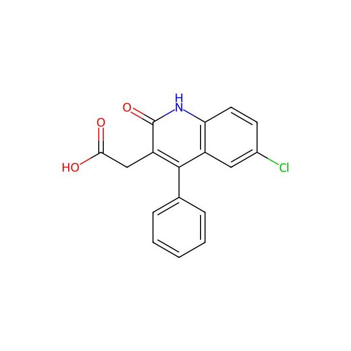 2-(6-Chloro-2-oxo-4-phenyl-1，2-dihydroquinolin-3-yl)acetic acid - ≥97% CAS No(51505-10-3) by Aladdin Scientific