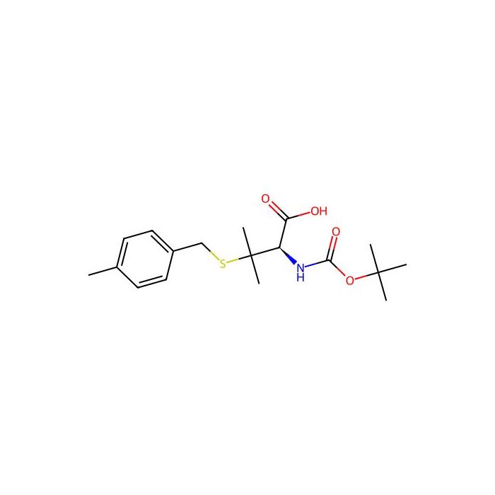(R)-2-((tert-butoxycarbonyl)amino)-3-methyl-3-((4-methylbenzyl)thio)butanoic acid - ≥95% CAS No(104323-41-3) by Aladdin Scientific