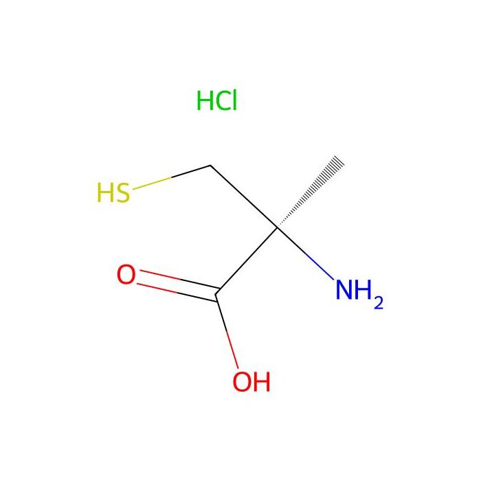 (S)-2-Amino-3-mercapto-2-methylpropanoic acid hydrochloride - ≥97% CAS No(151062-55-4) by Aladdin Scientific