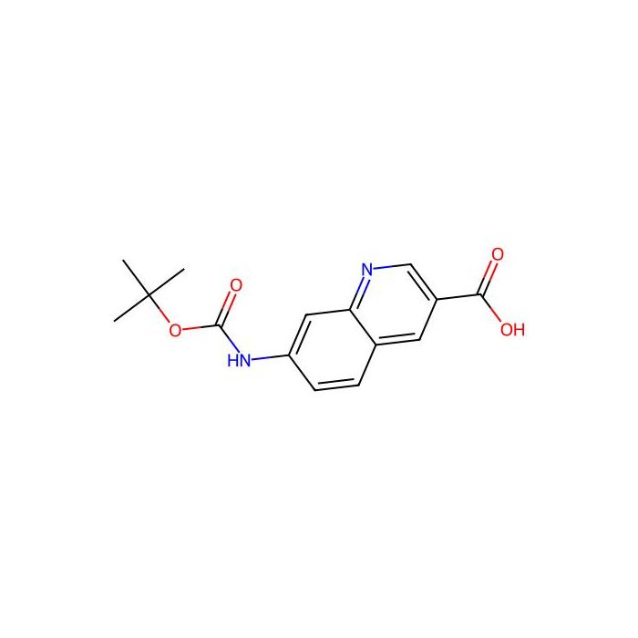 7-((tert-Butoxycarbonyl)amino)quinoline-3-carboxylic acid - ≥95% CAS No(1416440-75-9) by Aladdin Scientific