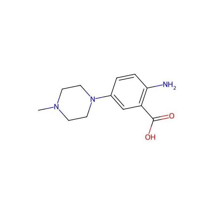 2-Amino-5-(4-methyl-1-piperazinyl)benzoic Acid - ≥95% CAS No(835879-06-6) by Aladdin Scientific