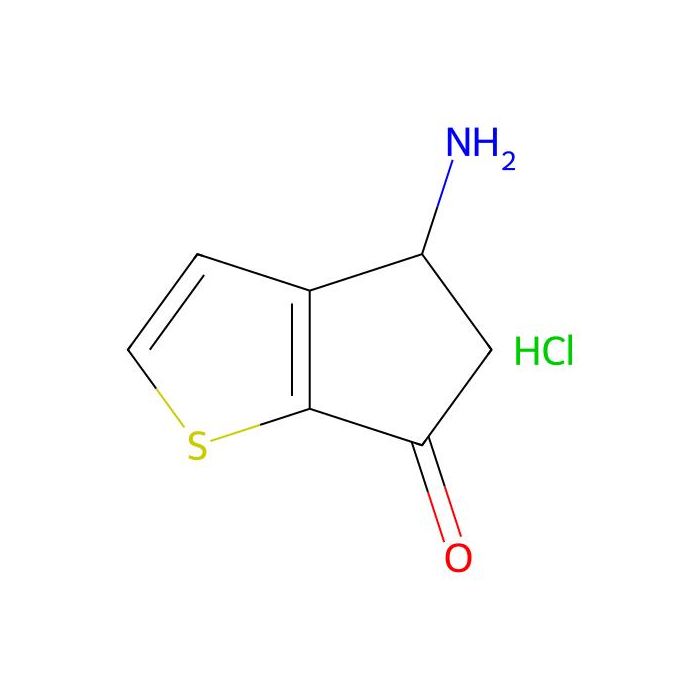 4-Amino-4，5-dihydro-6H-cyclopenta[b]thiophen-6-one hydrochloride - ≥95% CAS No(108046-16-8) by Aladdin Scientific