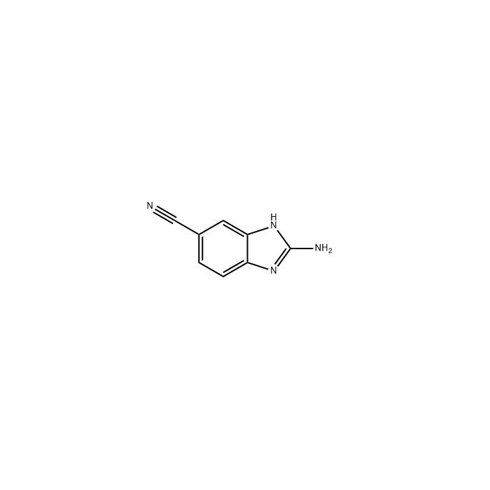 2-Amino-1H-benzo[d]imidazole-5-carbonitrile - ≥95% CAS No(63655-40-3) by Aladdin Scientific