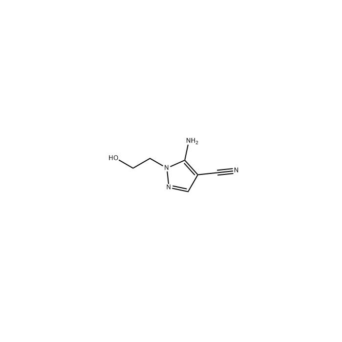 5-Amino-1-(2-hydroxyethyl)-1H-pyrazole-4-carbonitrile - ≥95% CAS No(5346-53-2) by Aladdin Scientific