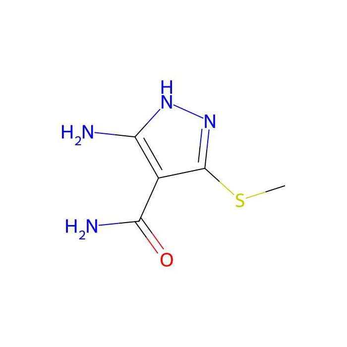 5-Amino-3-(methylthio)-4-pyrazolecarboxamide - ≥97% CAS No(90914-35-5) by Aladdin Scientific