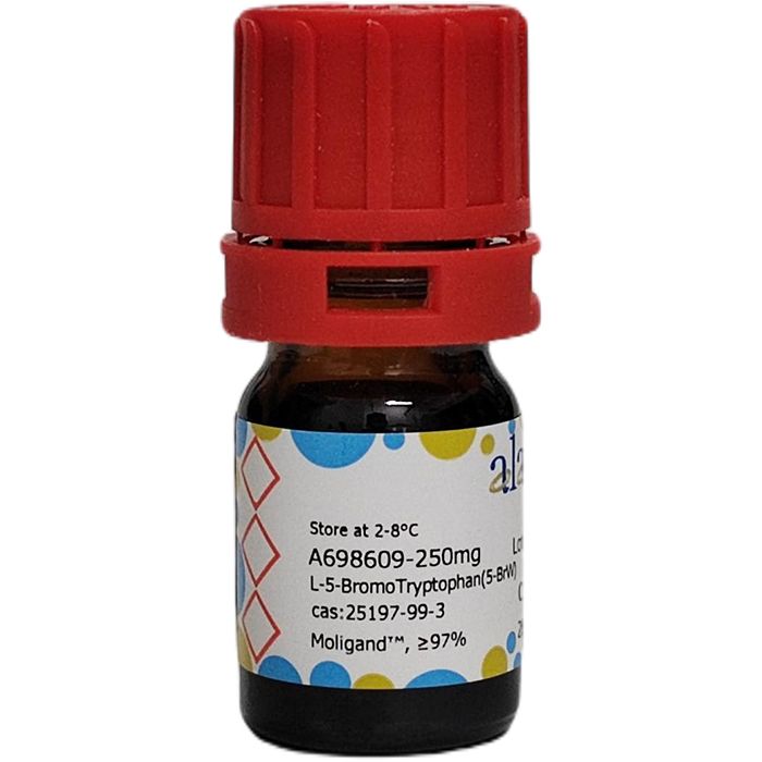 L-5-BromoTryptophan(5-BrW) - Moligand™, ≥97% CAS No(25197-99-3) by Aladdin Scientific