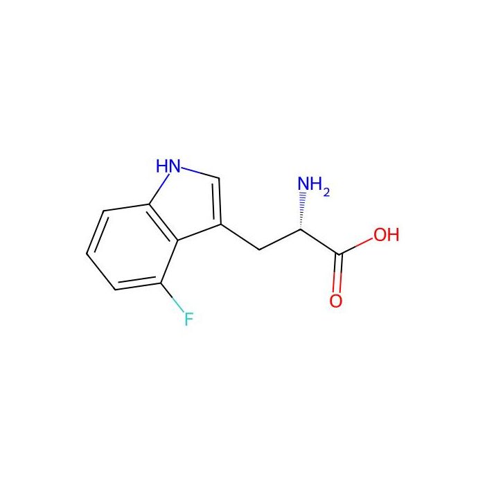 (S)-2-Amino-3-(4-fluoro-1H-indol-3-yl)propanoic acid - ≥95% CAS No(106034-22-4) by Aladdin Scientific