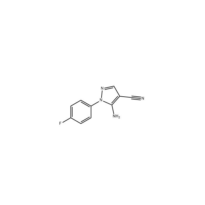 5-Amino-1-(4-fluorophenyl)-1H-pyrazole-4-carbonitrile - ≥97% CAS No(51516-70-2) by Aladdin Scientific