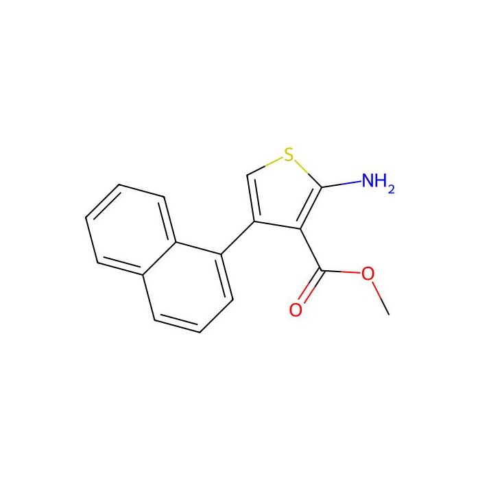 2-Amino-4-naphthalen-1-yl-thiophene-3-carboxylic acid methyl ester - ≥95% CAS No(350997-17-0) by Aladdin Scientific