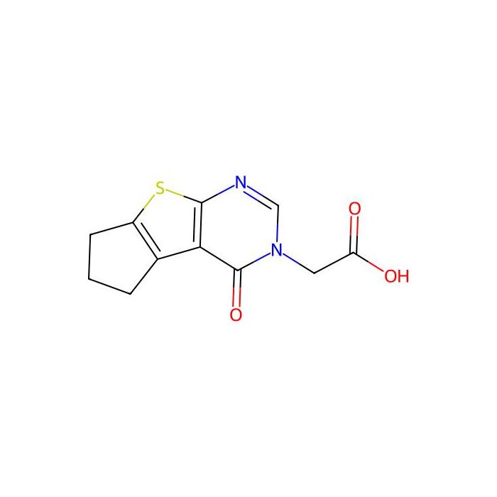 2-(4-Oxo-4，5，6，7-tetrahydro-3H-cyclopenta[4，5]thieno[2，3-d]pyrimidin-3-yl)acetic acid - ≥95% CAS No(371206-03-0) by Aladdin Scientific