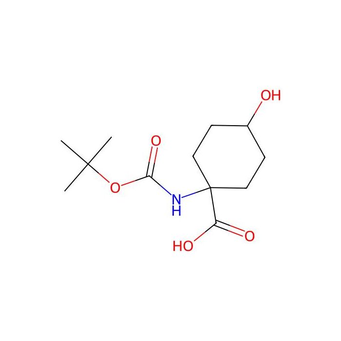1-((tert-Butoxycarbonyl)amino)-4-hydroxycyclohexanecarboxylic acid - ≥95% CAS No(369403-08-7) by Aladdin Scientific