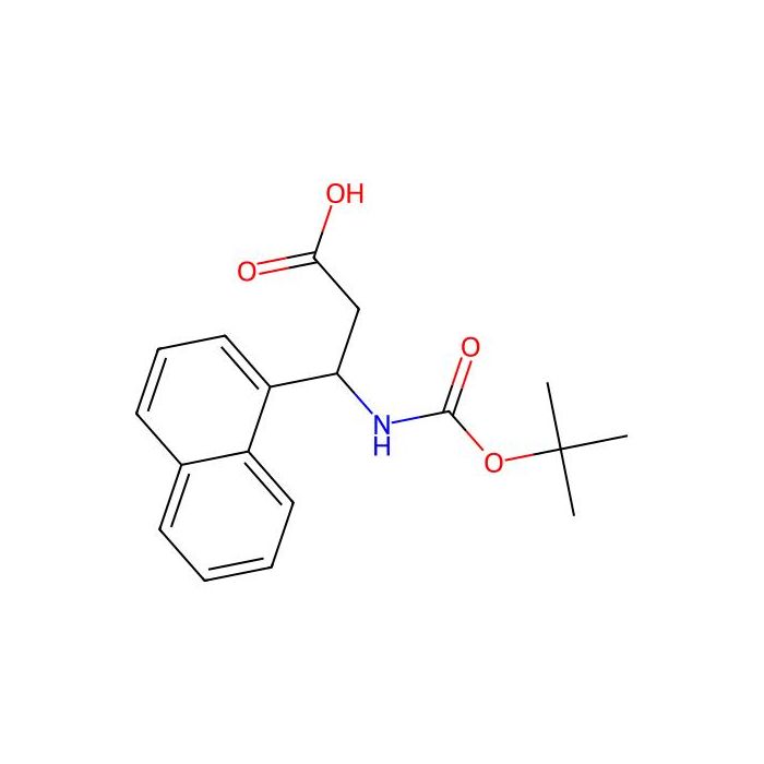 3-((tert-Butoxycarbonyl)amino)-3-(naphthalen-1-yl)propanoic acid - ≥95% CAS No(268209-95-6) by Aladdin Scientific