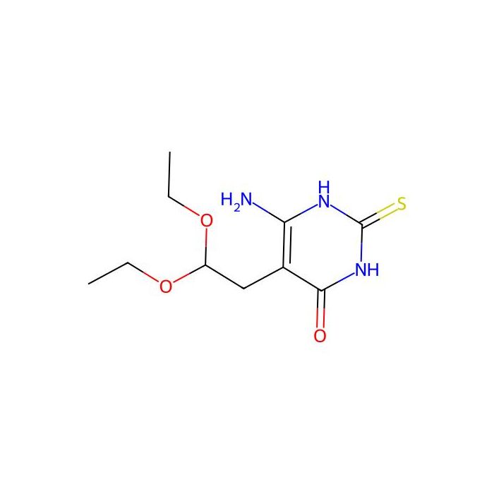 6-Amino-5-(2，2-diethoxyethyl)-2-thioxo-2，3-dihydropyrimidin-4(1H)-one - ≥98% CAS No(7400-05-7) by Aladdin Scientific