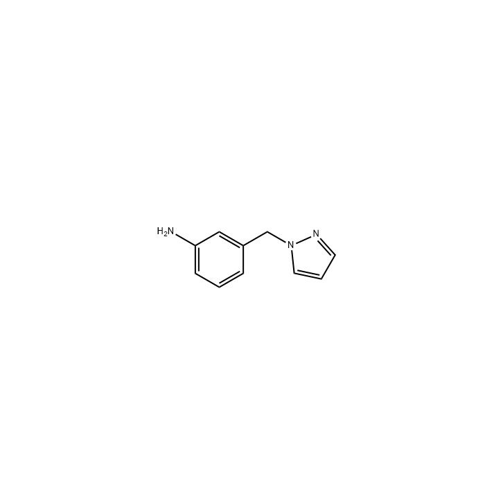 3-[(1-Pyrazolyl)methyl]aniline - ≥95% CAS No(892502-09-9) by Aladdin Scientific