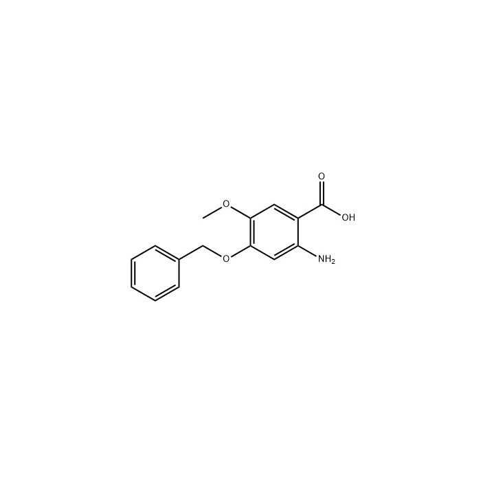 2-Amino-5-methoxy-4-phenylmethoxybenzoic acid - ≥98% CAS No(155666-33-4) by Aladdin Scientific