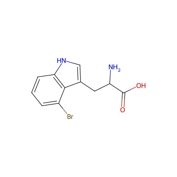 2-Amino-3-(4-bromo-1H-indol-3-yl)propanoic acid - ≥98% CAS No(25796-04-7) by Aladdin Scientific