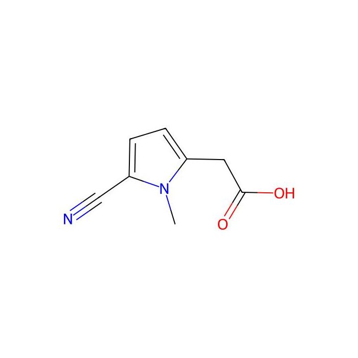 2-(5-cyano-1-methyl-1H-pyrrol-2-yl)aceticacid - ≥98% CAS No(71290-65-8) by Aladdin Scientific
