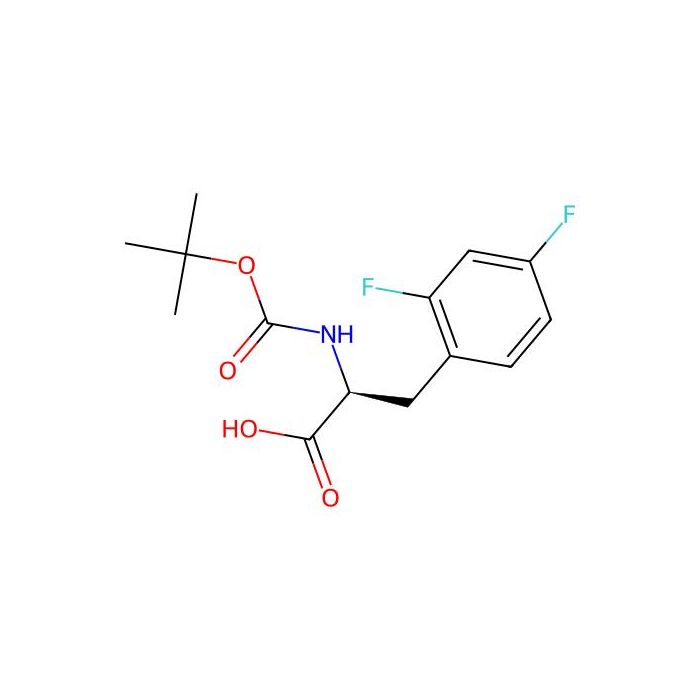 (S)-2-((tert-Butoxycarbonyl)amino)-3-(2，4-difluorophenyl)propanoic acid - ≥95% CAS No(167993-00-2) by Aladdin Scientific