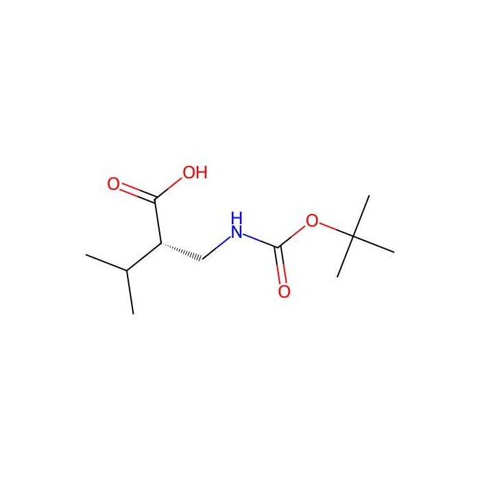 (S)-2-(((tert-butoxycarbonyl)amino)methyl)-3-methylbutanoic acid - ≥97% CAS No(210346-16-0) by Aladdin Scientific