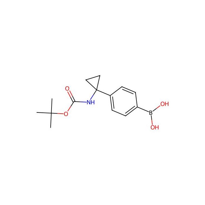 (4-(1-((tert-Butoxycarbonyl)amino)cyclopropyl)phenyl)boronic acid - ≥98% CAS No(1217500-58-7) by Aladdin Scientific