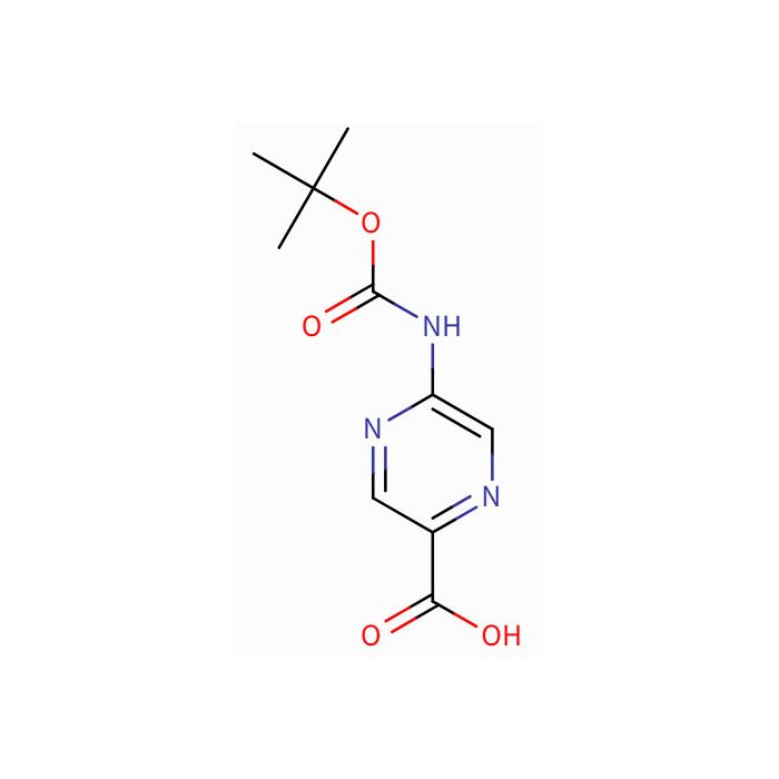 5-((tert-Butoxycarbonyl)amino)pyrazine-2-carboxylic acid - ≥97% CAS No(891782-63-1) by Aladdin Scientific