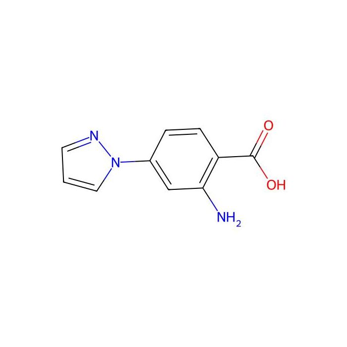 2-Amino-4-(1-pyrazolyl)benzoic Acid - ≥97% CAS No(1186663-55-7) by Aladdin Scientific
