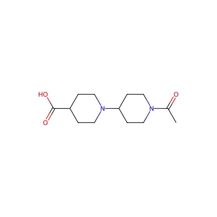 1'-Acetyl-[1，4'-bipiperidine]-4-carboxylic acid - ≥95% CAS No(1260843-94-4) by Aladdin Scientific