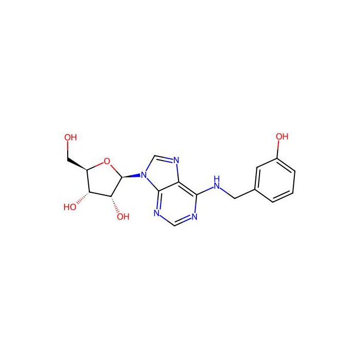 (2R，3R，4S，5R)-2-(6-((3-Hydroxybenzyl)amino)-9H-purin-9-yl)-5-(hydroxymethyl)tetrahydrofuran-3，4-diol - ≥97% CAS No(110505-76-5) by Aladdin Scientific