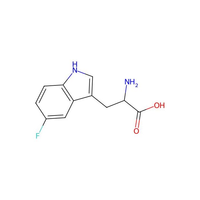 2-Amino-3-(5-fluoro-1H-indol-3-yl)propanoic acid - ≥95% CAS No(154-08-5) by Aladdin Scientific