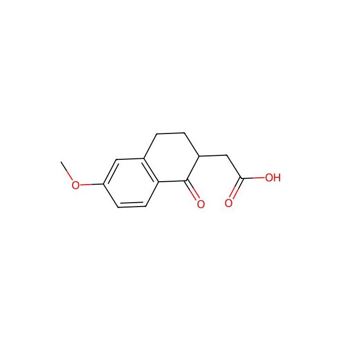 2-(6-methoxy-1-oxo-3，4-dihydro-2H-naphthalen-2-yl)acetic acid - ≥95% CAS No(17529-16-7) by Aladdin Scientific